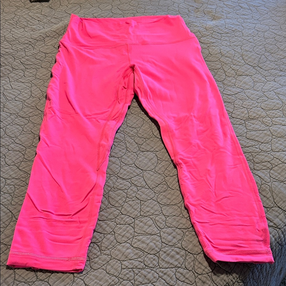 Lululemon Align double lined leggings.